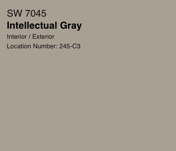 Intellectual Gray SW 7045