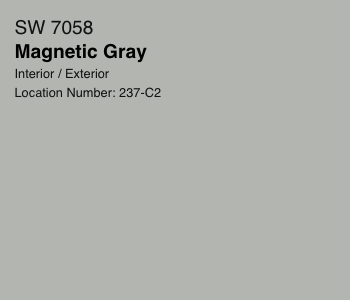 Magnetic Gray SW 7058