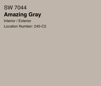 Amazing Gray SW 7044