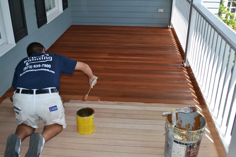 Deck Sanding and Staining