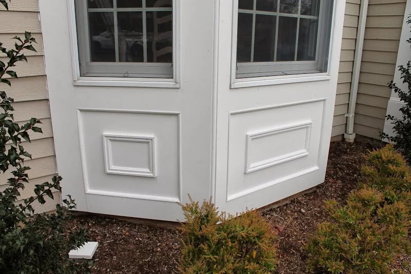 Replacing Rotted Wood Trim with Azek Window Trim Made This Bay Window