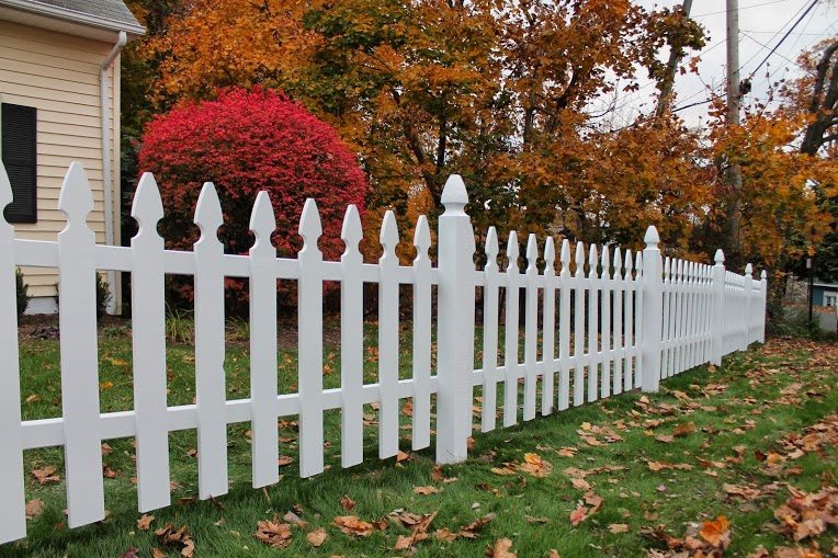 Completed Fence Painting