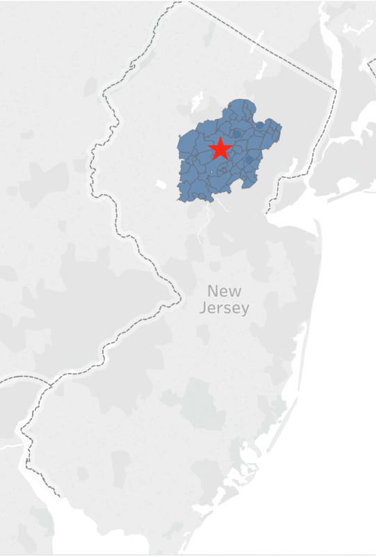 Monks Service Area in New Jersey