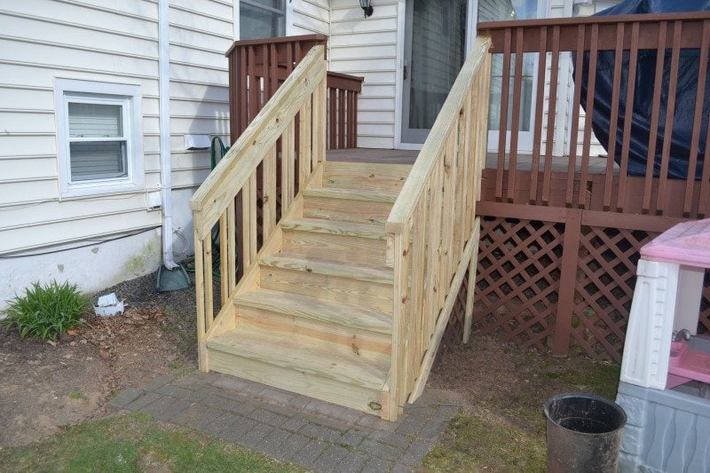 Deck Stair Repair