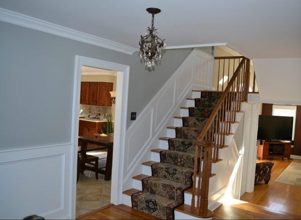 Recessed Wainscoting Installation and Painting Chester