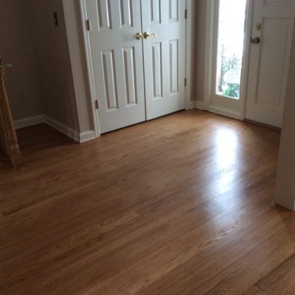 After Dustless Floor Refinishing by Monk's Home Improvements