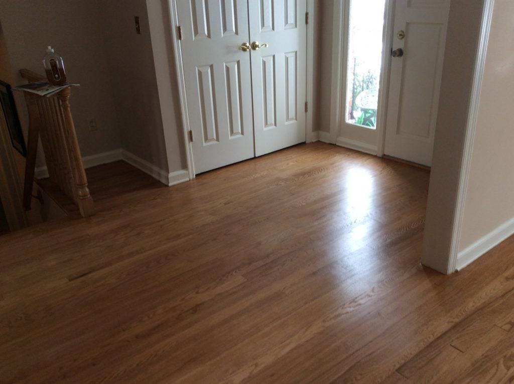 After Dustless Floor Refinishing by Monk's Home Improvements