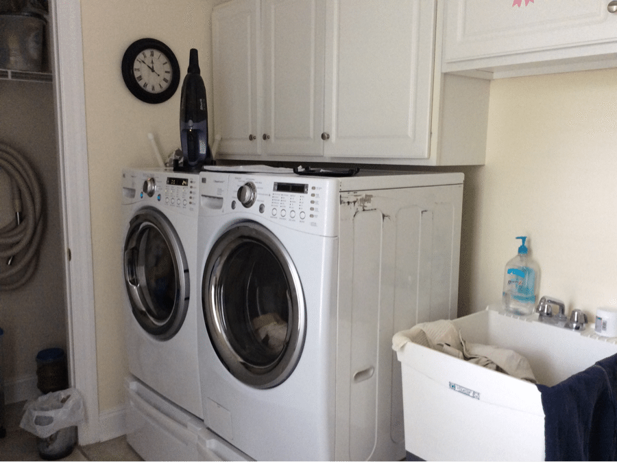 Laundry Room Before