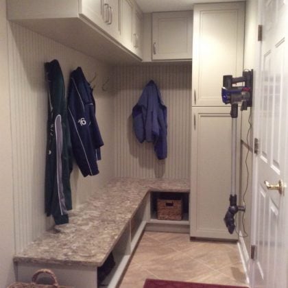 Mud Room Renovation by Monk's Home Improvements