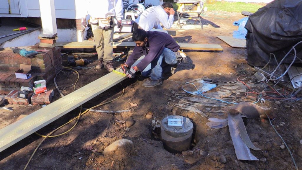 New Floating Composite Deck in Morristown, NJ Monk's