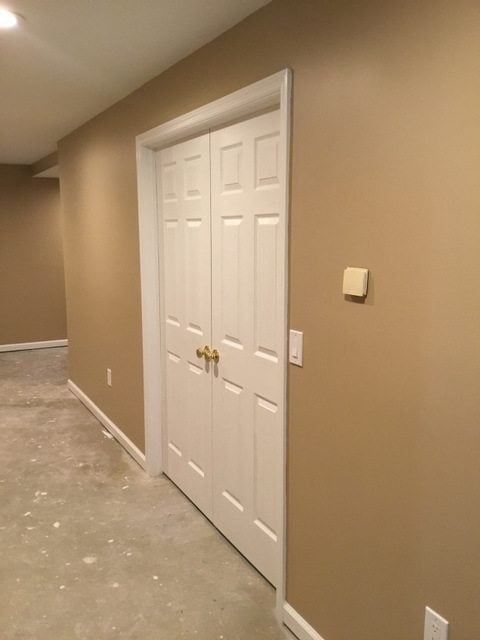 Basement Double Doors - Construction is Finally Done! Our Basement Reveal - Satori ... : Replacing an outside door isn't an easy project, and replacing exterior double doors is even more complicated still.