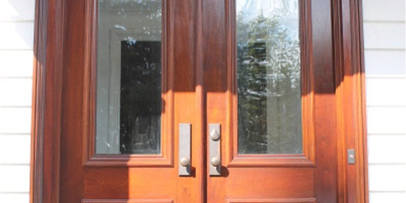 Mahogany Front Door Refinishing Nj Monk S Home Improvements