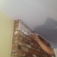 Paint a Brick Fireplace