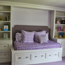 Built-In Trundle Bed - Monk's carpentry in Chatham, NJ