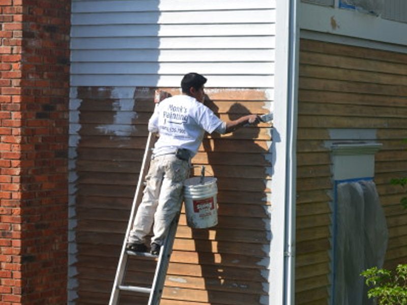 Sanding and Exterior Painting