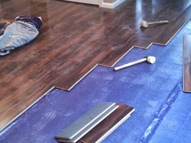 Floating Hardwood Floor Install In Basking Ridge Nj Monk S Home