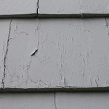 Before - Peeling and Cracked Paint