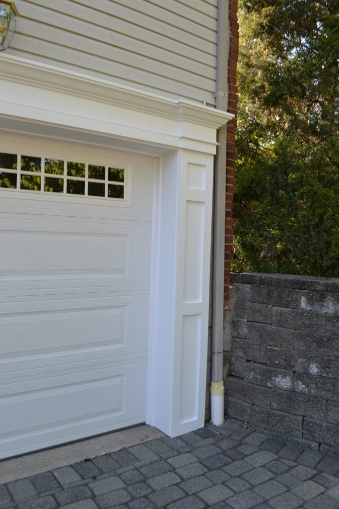 Garage Trim by Monk's Home Improvements