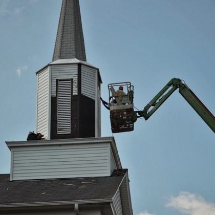 Calvary Presbyterian Church Steeple Renovation