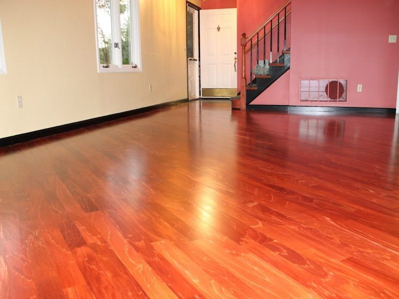 Cherry Hardwood Floors After Refinishing