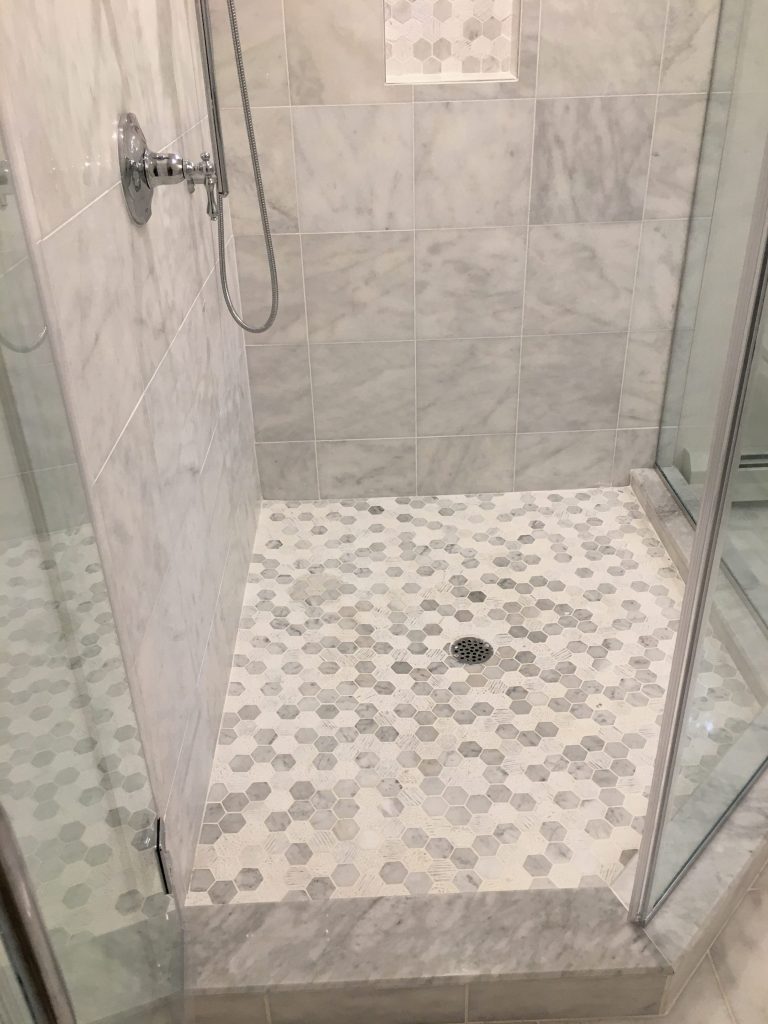 New Shower by Monk's