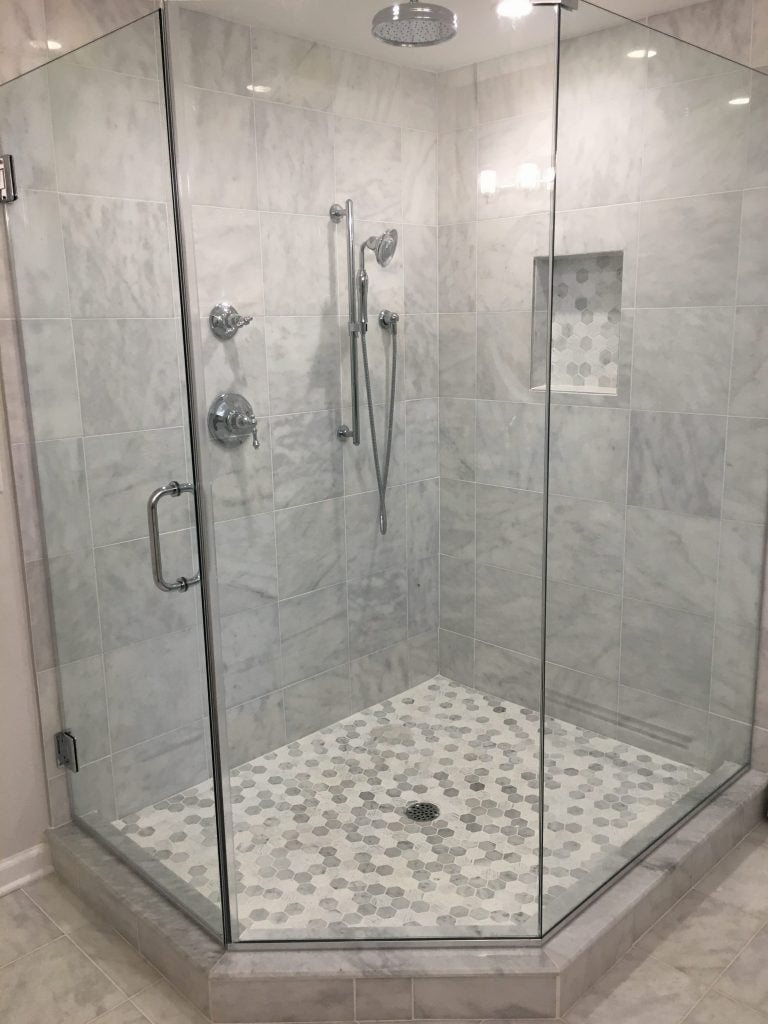 New Shower by Monk's