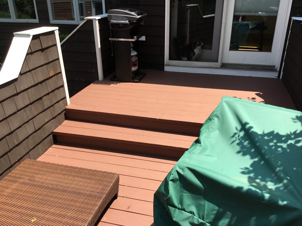 Pressure Wash Deck and Stain in Madison NJ - Monk's Home Improvements