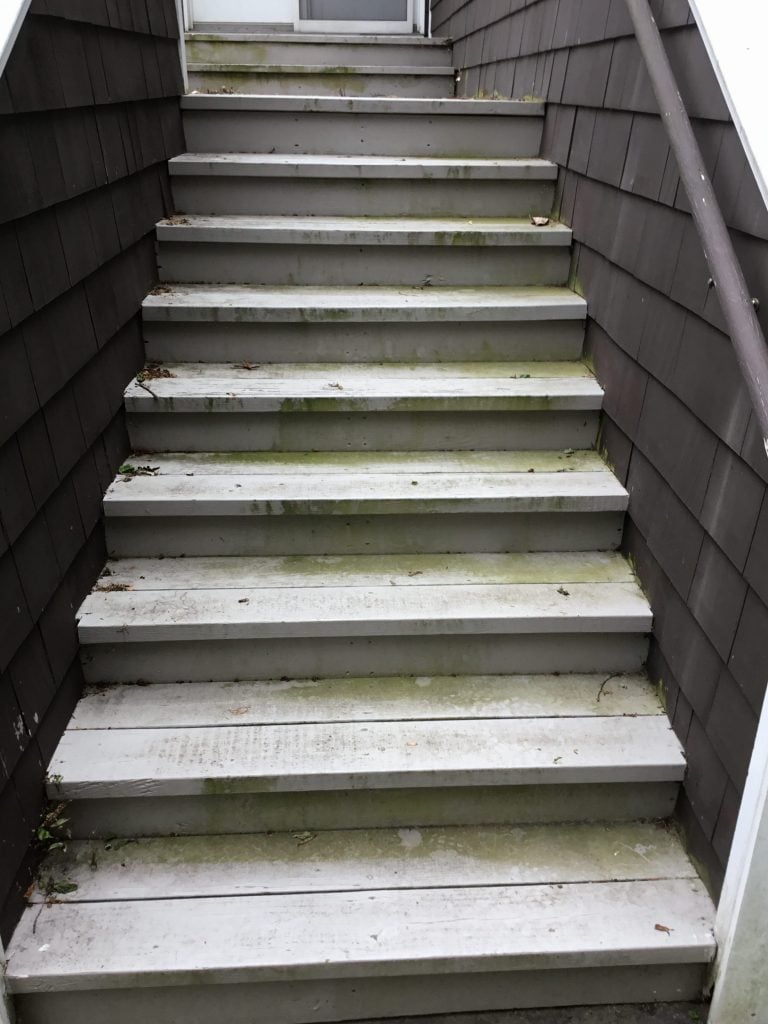 Deck Pressure Wash and Staining
