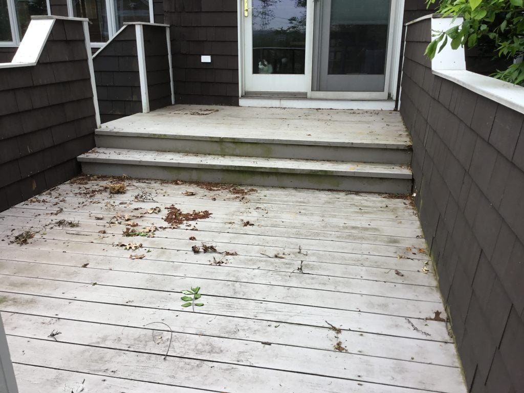 Before Back Deck