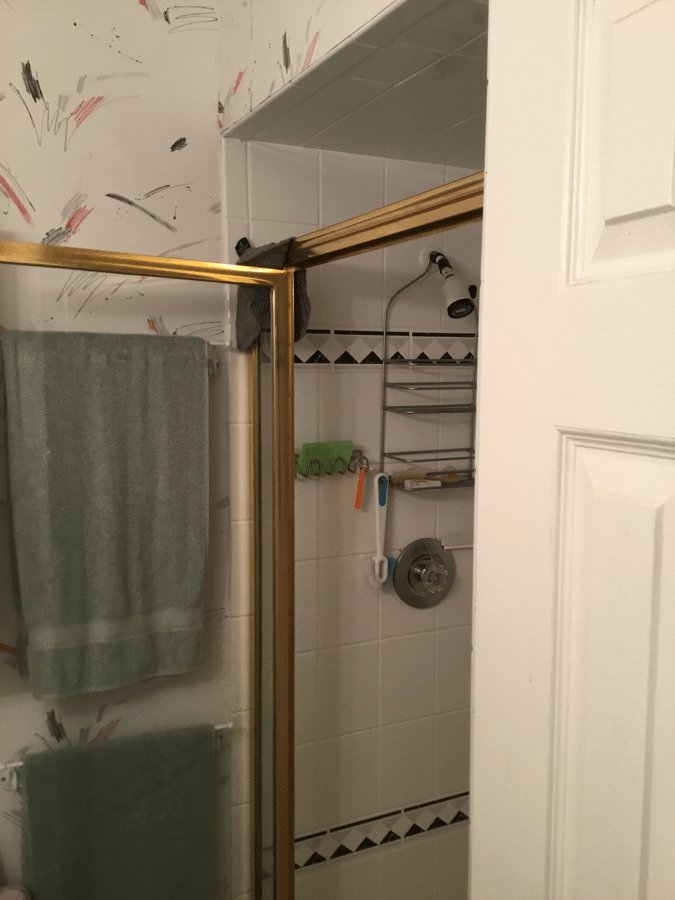 Small master bath remodel