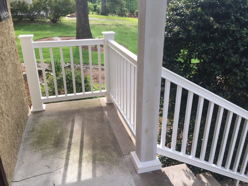 New Railing System Prior to Painting