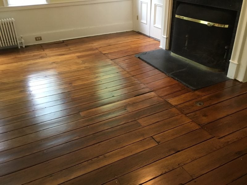 After Old Hardwood Floor Refinishing