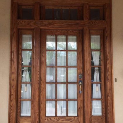 Front Door Refinishing in Mountain Lakes NJ