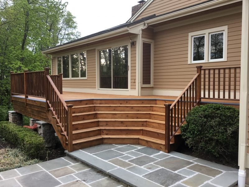 After Deck Refinishing New Vernon NJ