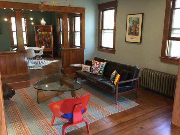 Refinished Living and Dining Rooms
