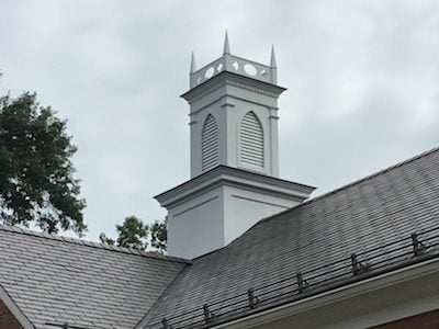 Repaired and Repainted Cupola