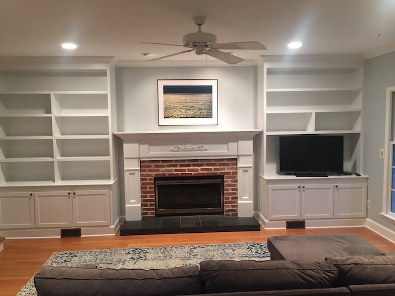 Completed Fireplace Surround