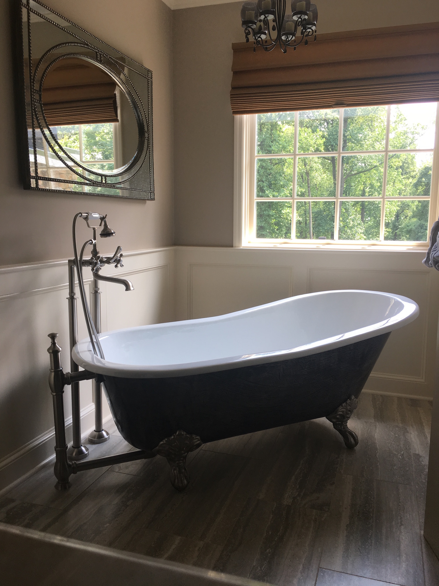 Free Standing Tub in Separate Area