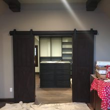 New Barn Door on Walk-In Closet