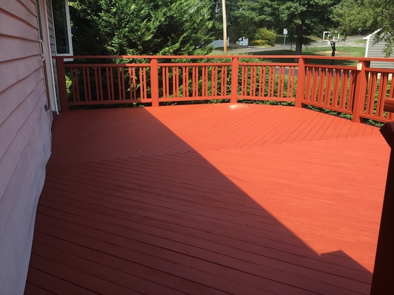 Redwood Deck Refinishing In Madison NJ Monks Home Improvements
