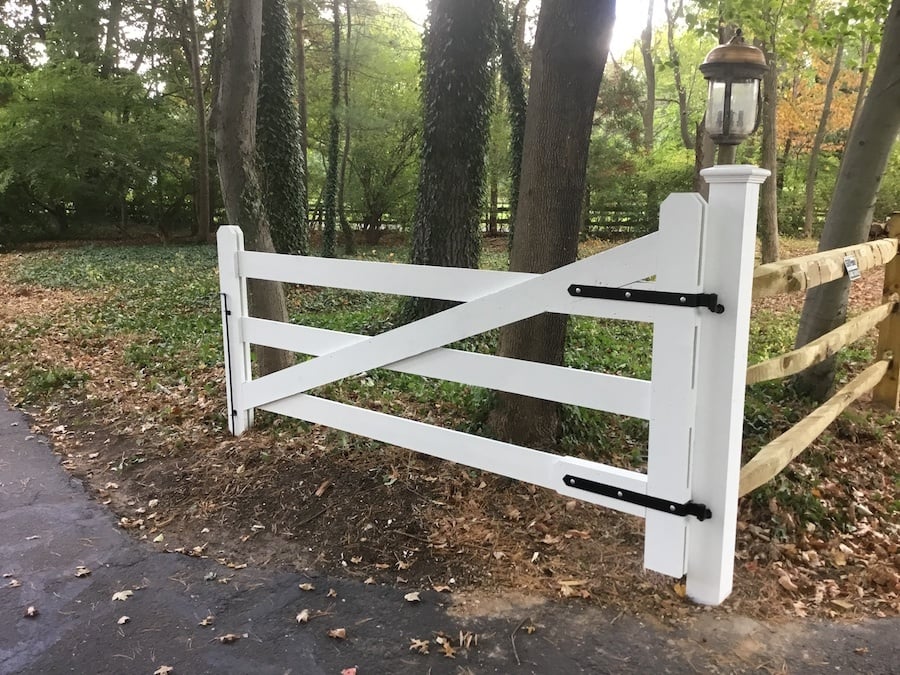Protecting a New Wood Gate