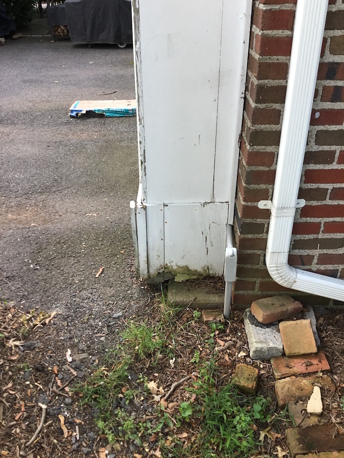 Repairing Trim on a Detached Garage Monk's Home Improvements