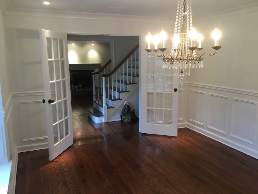 Brightening Up A Dark Dining Room In Nj