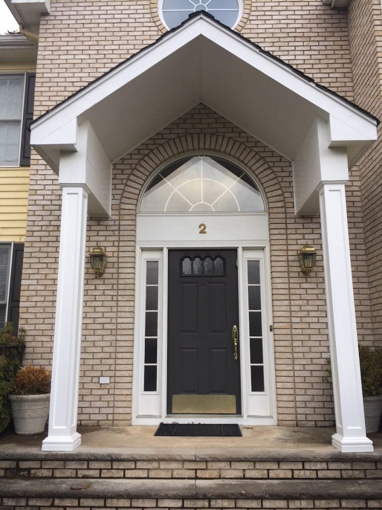 Front Entrance Column Replacement Randolph NJ