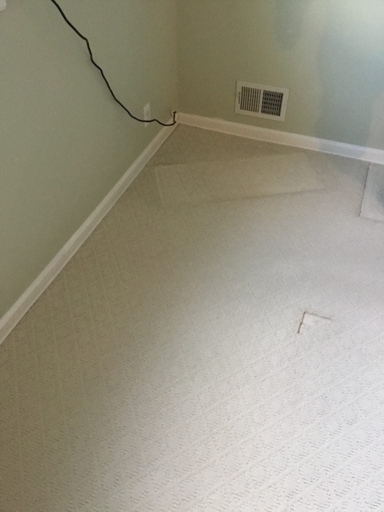 Carpet in the Master Bedroom