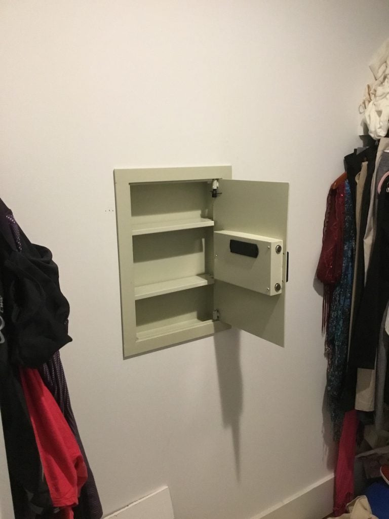 Wall Safe Installation