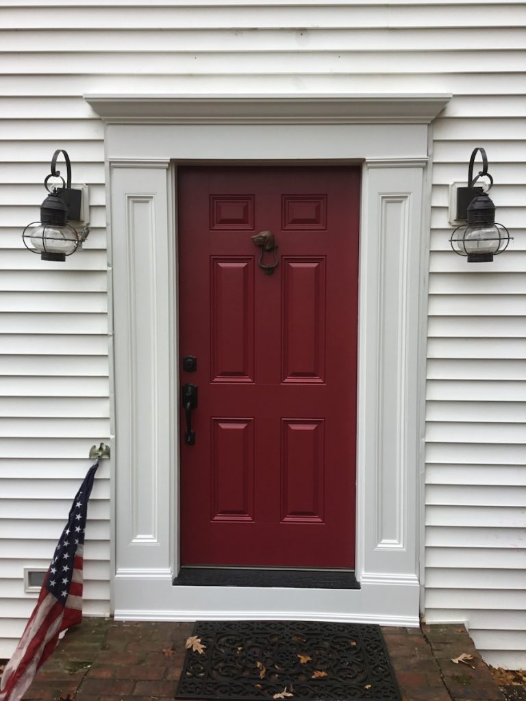 New Front Door with New Composite Surround