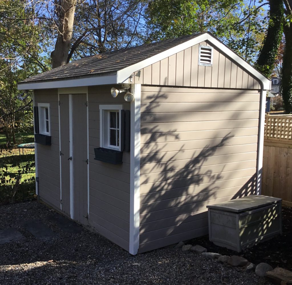 Shed After Painting