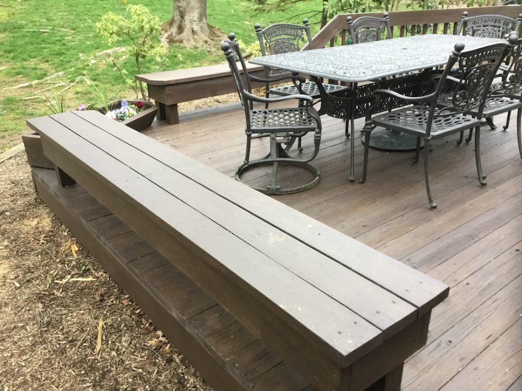 Repaired Deck - New Bench and Floorboards