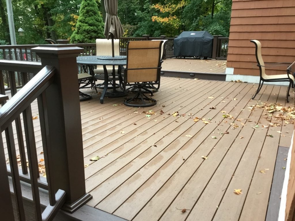 Rebuilt Deck Using Composite